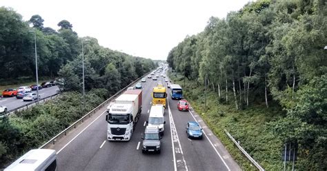 A3 Wisley Traffic Motorists Trapped In Two Hour Six Mile Queues Along