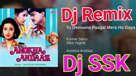 Tu Deewana Paagal Mera Ho Gaya Dj Remix YouTube