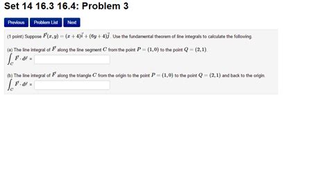 Solved Suppose F X Y X 4 I 6y 4 J Use The