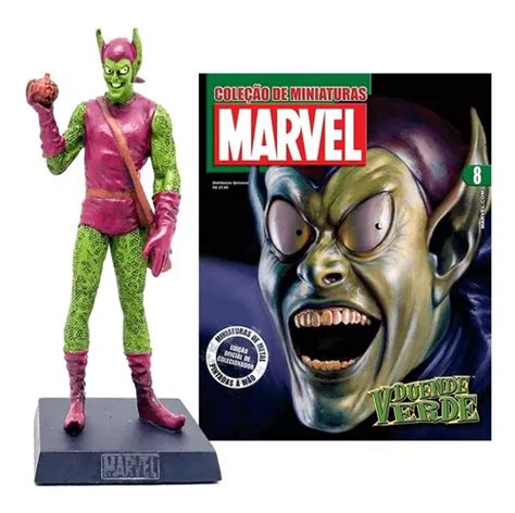 Miniatura Duende Verde Marvel Eaglemoss Ed Original Mercadolibre