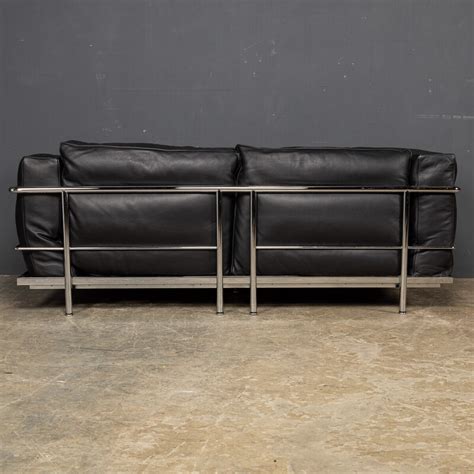 Vintage leather sofa by Le Corbusier for Cassina