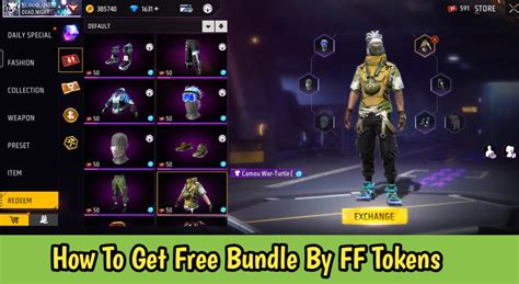 How To Get Free Bundle By FF Tokens POINTOFGAMER