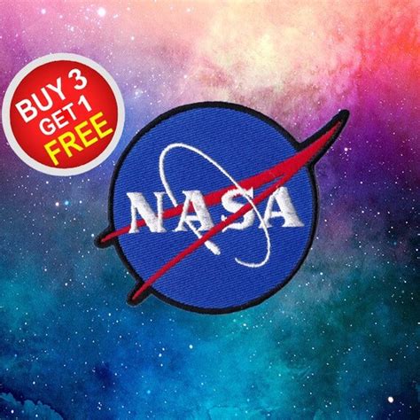 NASA Logo Patches Space Patches Patch Iron On Patch Appliques