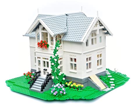 Dieses Lego Haus Ist Aus Holz Zusammengebaut