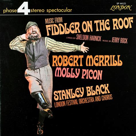 Release Music From Fiddler On The Roof”” By Stanley Black Conducting