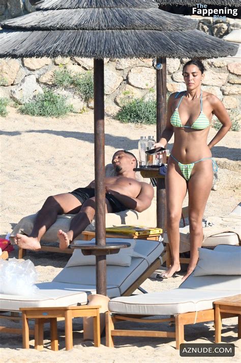 Sandra Shehab Sexy Seen With William Saliba Showing Off Her Hot Bikini Body In Sardinia AZNude