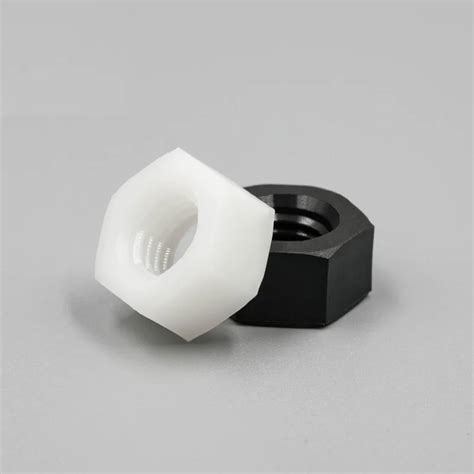 100Pcs Nylon Nuts Nut Mutter Hexagonal M2 M2 5 M3 M4 M5 M6 M8 M10 ID