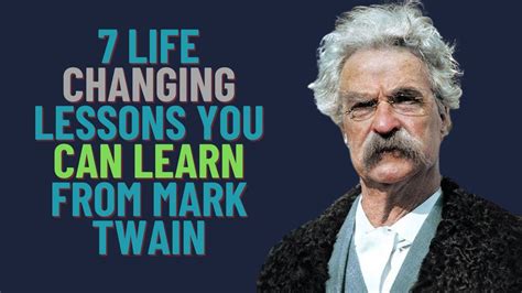 Mark Twain S Life Lessons I Could Never Forget YouTube