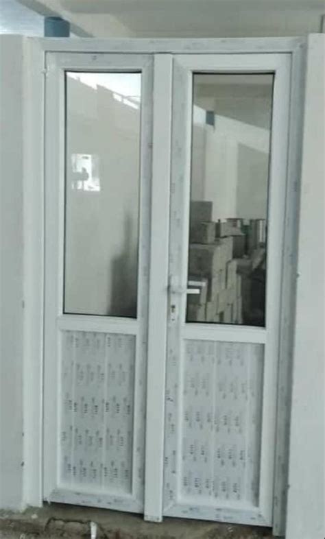 Swing Interior Office UPVC Door 8mm Toughened Glass At Rs 615 Sq Ft