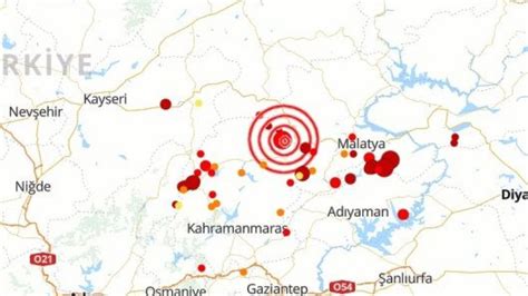 Elbistan Da B Y Kl Nde Deprem Elbistan N Sesi