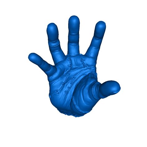 Free Characters & Creatures STL Download - Wednesday - Hand from ...