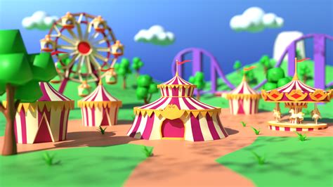 Artstation Carnival 3d Artwork