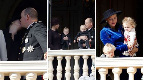 Het Archief In De Nationale Feestdag Van Monaco Blauw Bloed