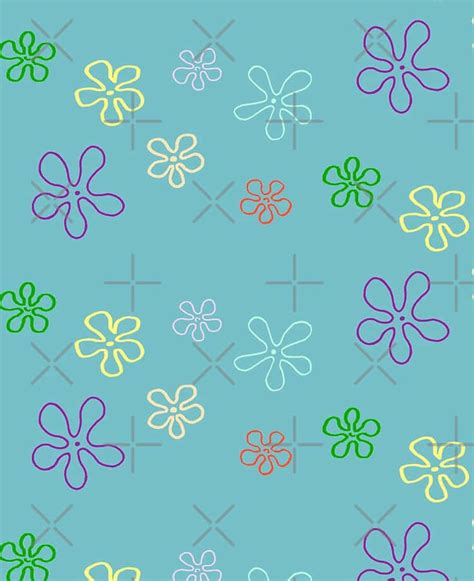 Spongebob Flowers Background