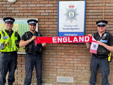 Cambs Police 💙 On Twitter ⚽️ Football Fever Is Gripping The Force