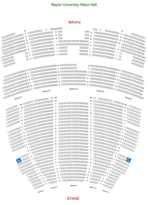 Baylor Football Stadium Seating Chart