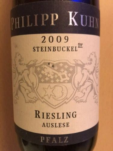 Philipp Kuhn Steinbuckel Riesling Auslese Vivino US