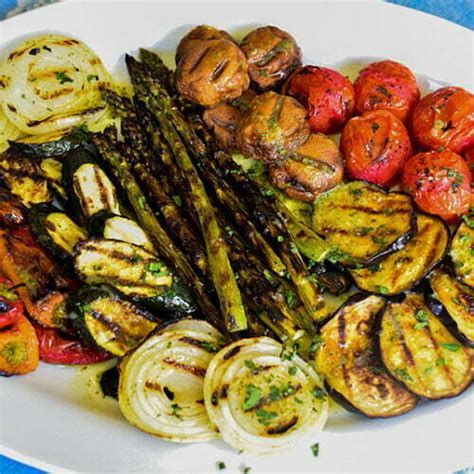 Easy Grilled Vegetables Recipe Maureen Abood