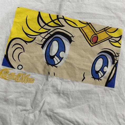 Sailor Moon Unisex Anime Close Up Face Graphic T Shir… Gem