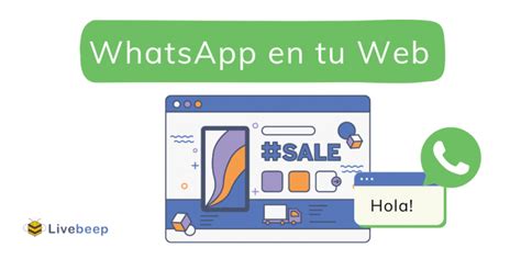 C Mo Integrar Whatsapp A Tu Sitio Web Livebeep Chat En Vivo