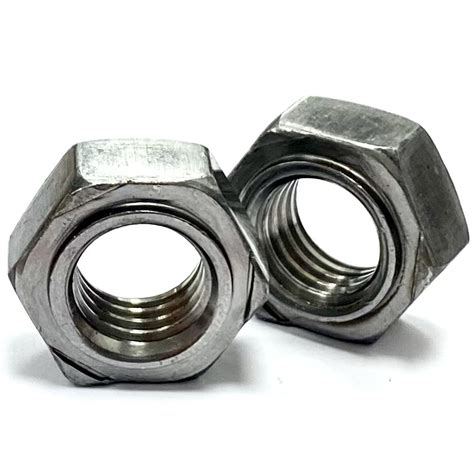 M12 Hexagon Weld Nut Standard Collar Self Colour Class 6 DIN 929