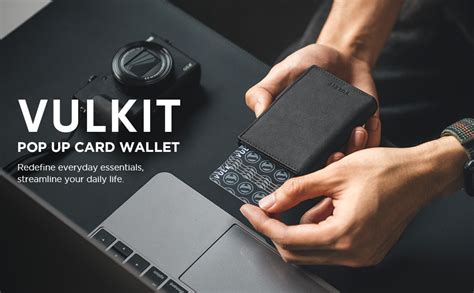 Vulkit Porte Cartes Pour Homme Avec Porte Tiquette Airtag Porte