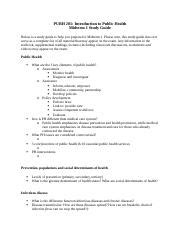 Midterm 1 Study Guide F19 Docx PUBH 201 Introduction To Public