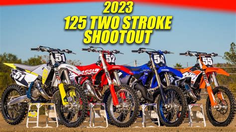 2023 125 Two Stroke Shootout Motocross Action Magazine YouTube