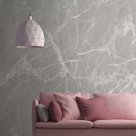 Rock Veins By Metropolitan Stories Grey Mural Wallpaper Direct