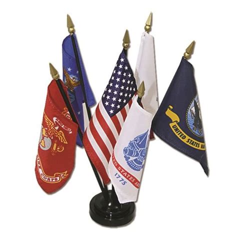 Armed Forces Flag Set 4 X 6 In Flag