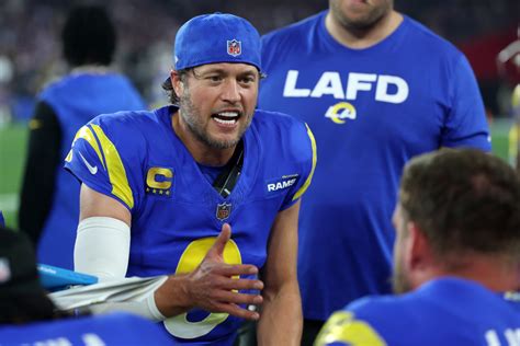 Matthew Stafford Los Angeles Rams Get Bailed Out With A Really Bad