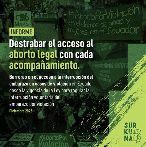 Informe Destrabar El Acceso Al Aborto Legal Con Cada Acompañamiento