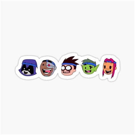 Teen Titans Stickers For Sale Raven Teen Titans Teen Titans Titans