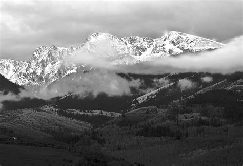 Fotos Gratis Paisaje Naturaleza Nieve Invierno Nube En Blanco Y