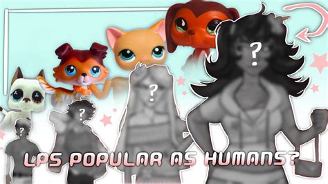 LPS POPULAR AS HUMANS? (plus a deep dive into season 1) (speed paint ...