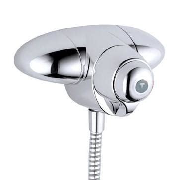 A5133AC Trevi PBV Manual exposed shower valve WHITE