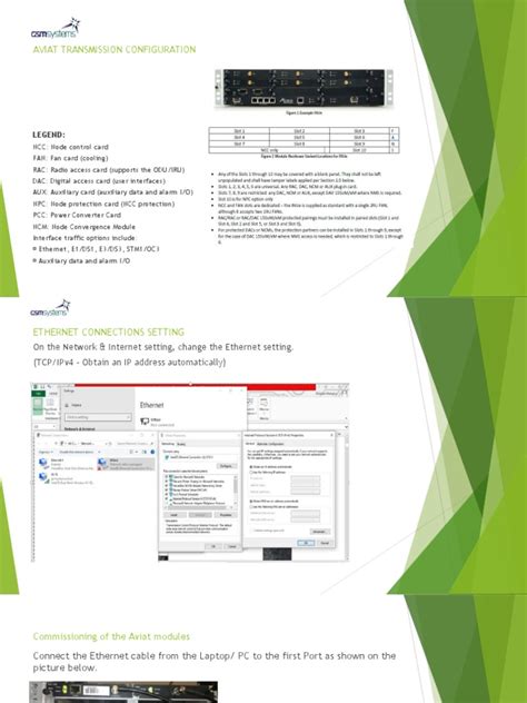 Aviat Transmission Configuration Pdf Internet Protocols Ethernet