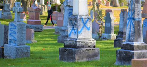 Vandals Desecrate 425 Gravestones At Two Belleville Cemeteries Belleville Intelligencer