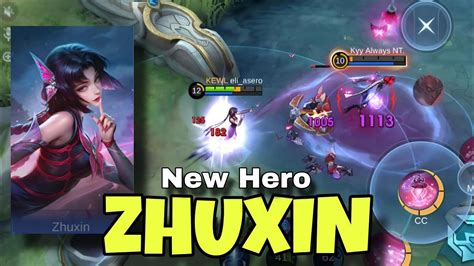 NEW META Zhu Xin Mlbb Zhuxin New Hero Zhuxin Gameplay YouTube