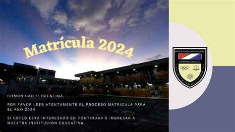 Proceso Matrícula año 2024 Portal Red Académica