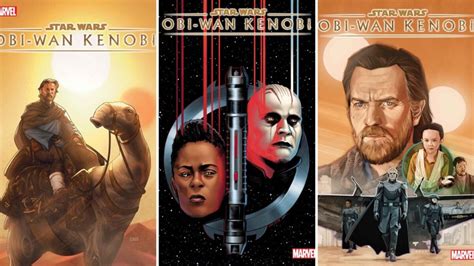 Star Wars Obi Wan Kenobi Comic Books Based On Disney Series Coming