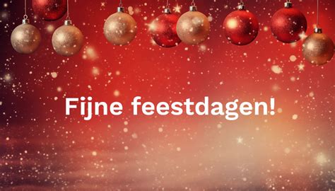 Fijne Feestdagen Samen Veerkrachtig