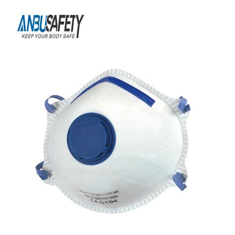 Ce Certificated Cup Style FFP2 Masks With Valve KN95 Mask With Valve