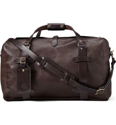 Filson Weatherproof Leather Duffle Bag Nordstrom