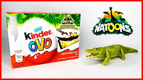 Kinder Ovo Natoons NOVA COLEÇÃO 3 YouTube