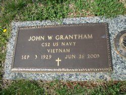 John Wesley Grantham M Morial Find A Grave