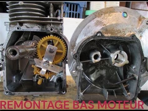 Remontage Bas Moteur Stiga Sv Ggp V Youtube