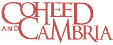 Coheed And Cambria Vinyl Cut Sticker Red Letters Logo Rock Band Patches