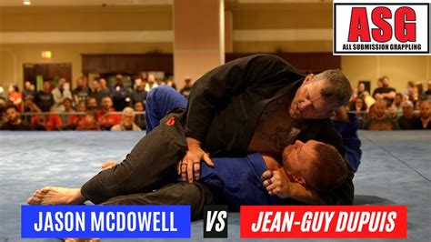 Asg Jason Mcdowell Vs Jean Guy Dupuis Youtube