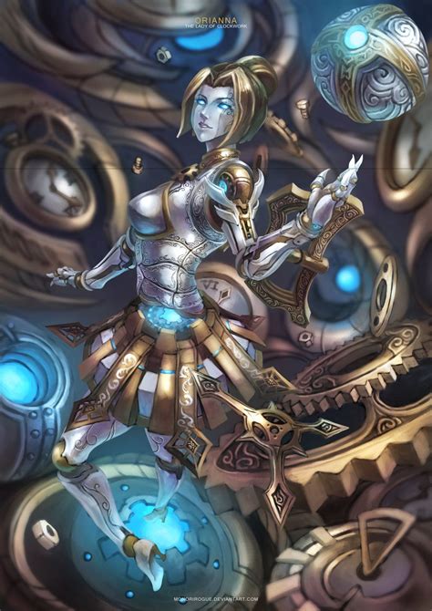 Orianna - The Lady of Clockwork by MonoriRogue | Lol league of legends ...